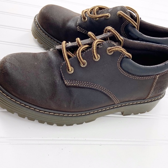 Skechers Shoes - Skechers Lace Up Oxford shoe Brown Leather